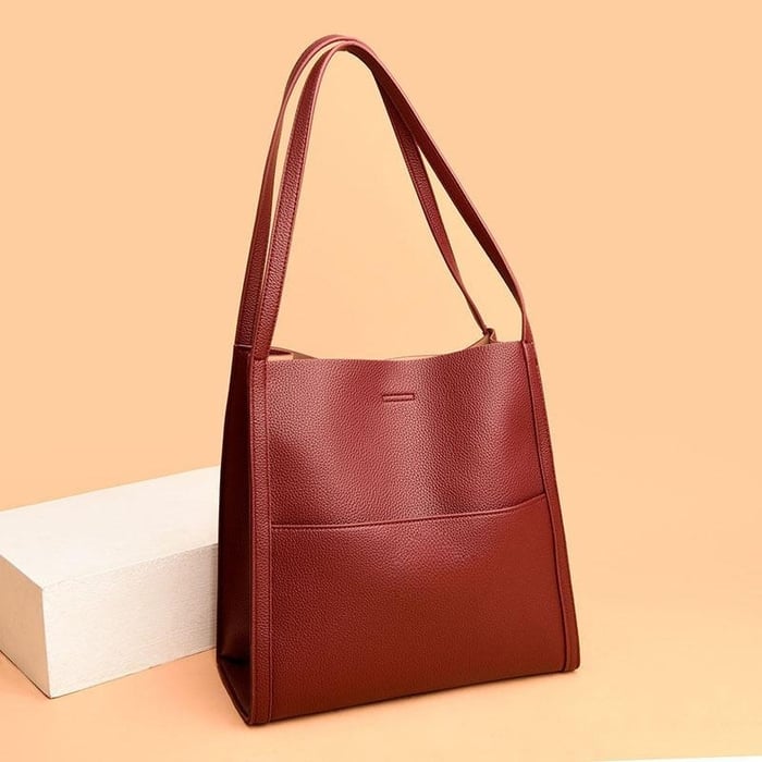 Elegante bolso de cuero Salma™