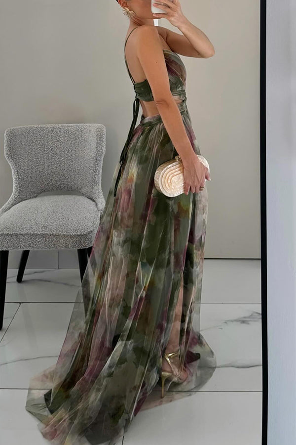Vestido con estampado floral Aluna™