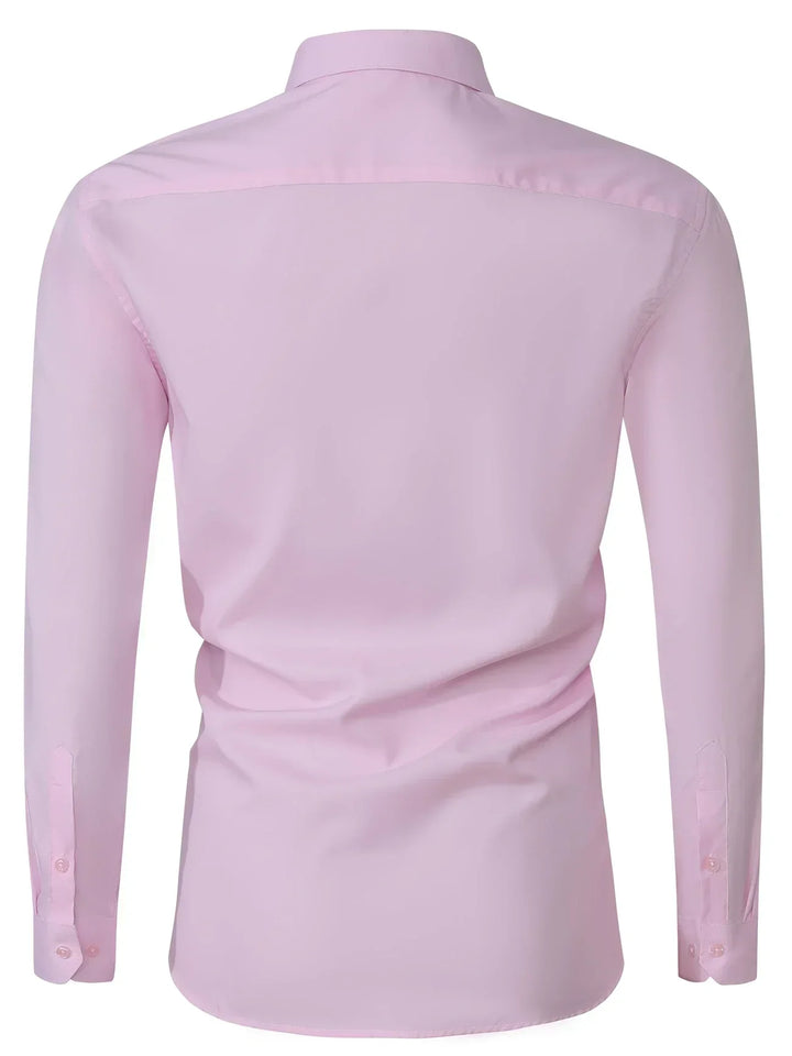 Lenoir™ |  Elegante camisa de manga larga con botones