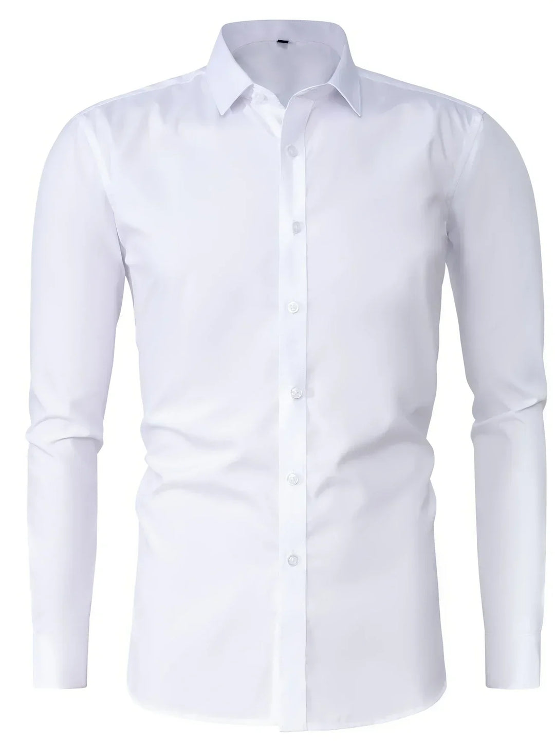 Lenoir™ |  Elegante camisa de manga larga con botones