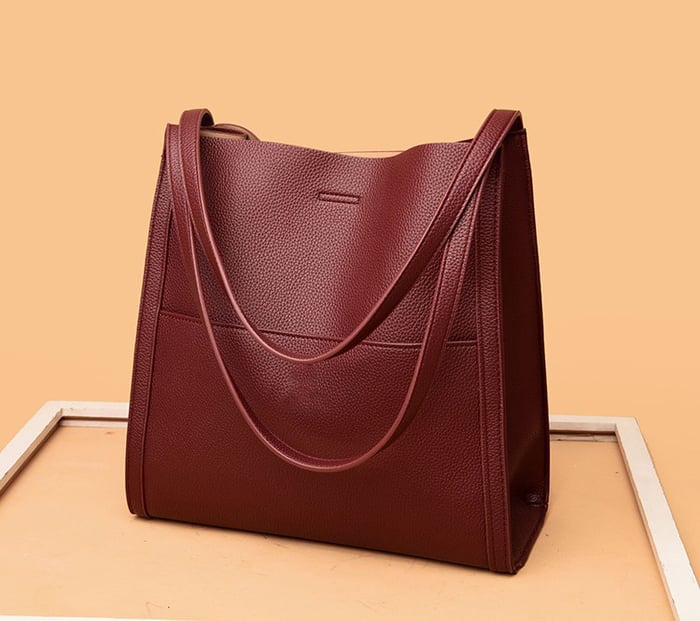 Elegante bolso de cuero Salma™