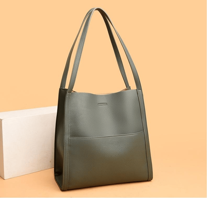 Elegante bolso de cuero Salma™
