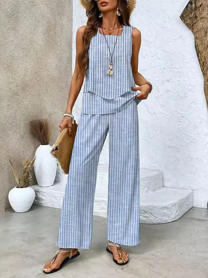 Conjunto de Dos Piezas: Top y Pantalón Almería™