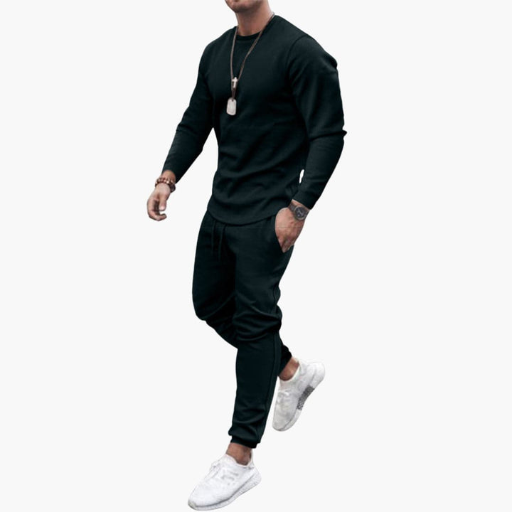 Conjunto Nico deportivo con suéter y pantalón