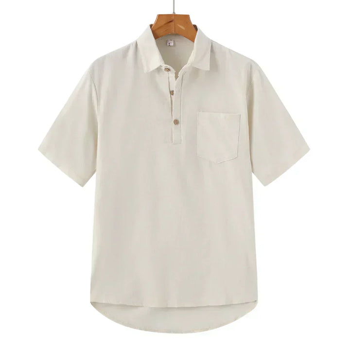 Polo de lino Atlanti™