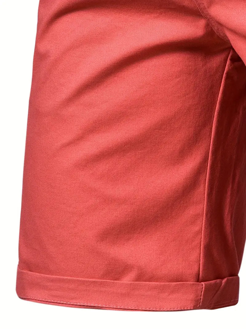 Lenoir™ | Pantalón corto de algodón con bolsillos