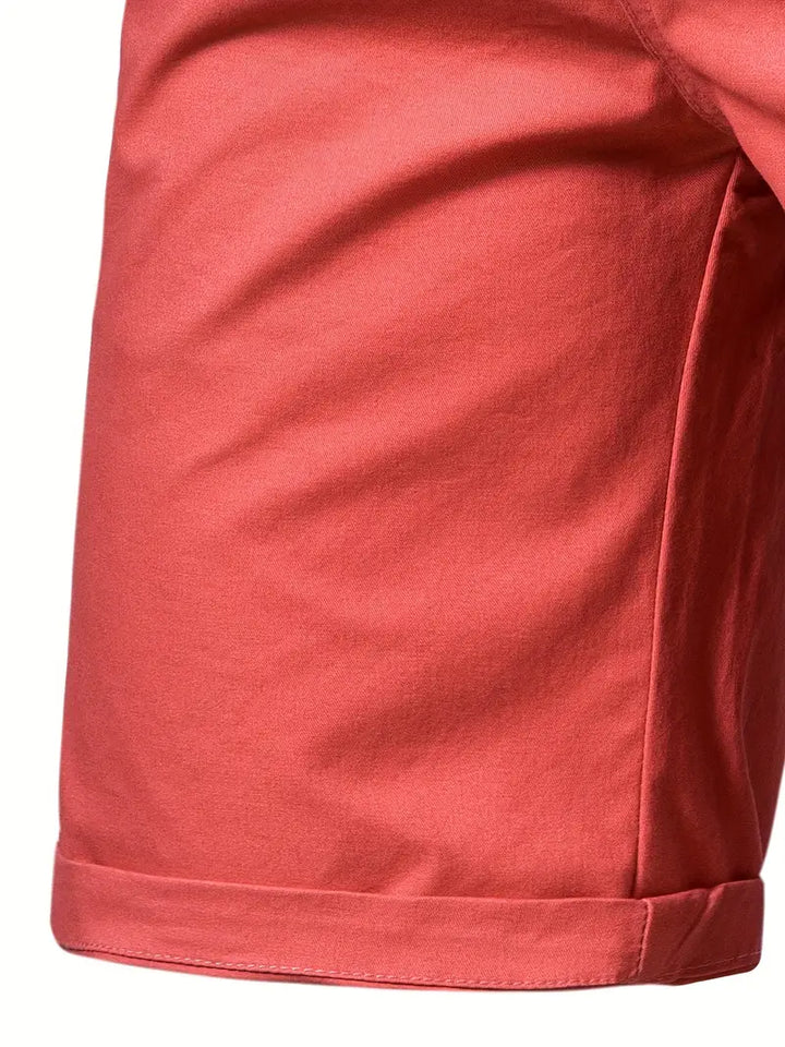 Lenoir™ | Pantalón corto de algodón con bolsillos