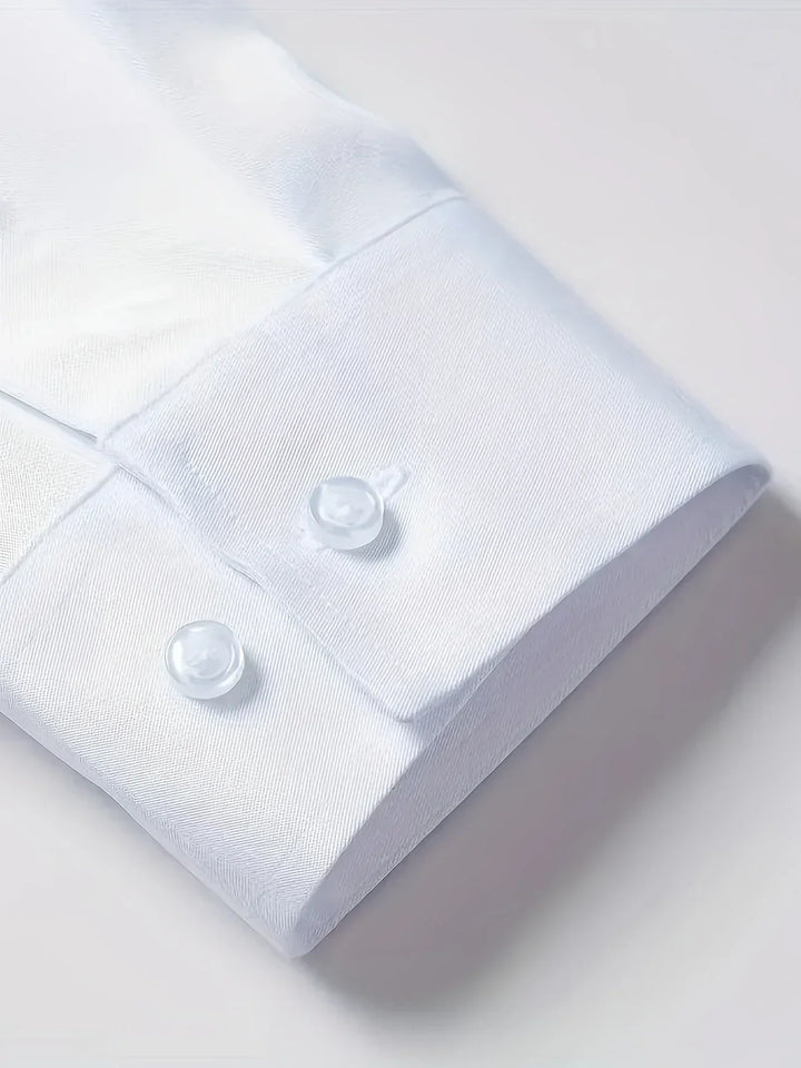 Lenoir™ |  Elegante camisa de manga larga con botones