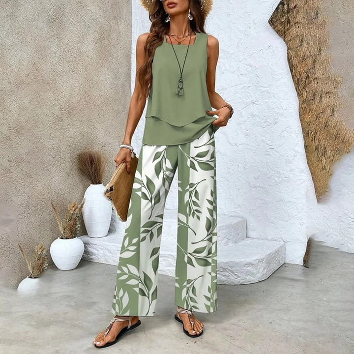 Conjunto de Dos Piezas: Top y Pantalón Almería™
