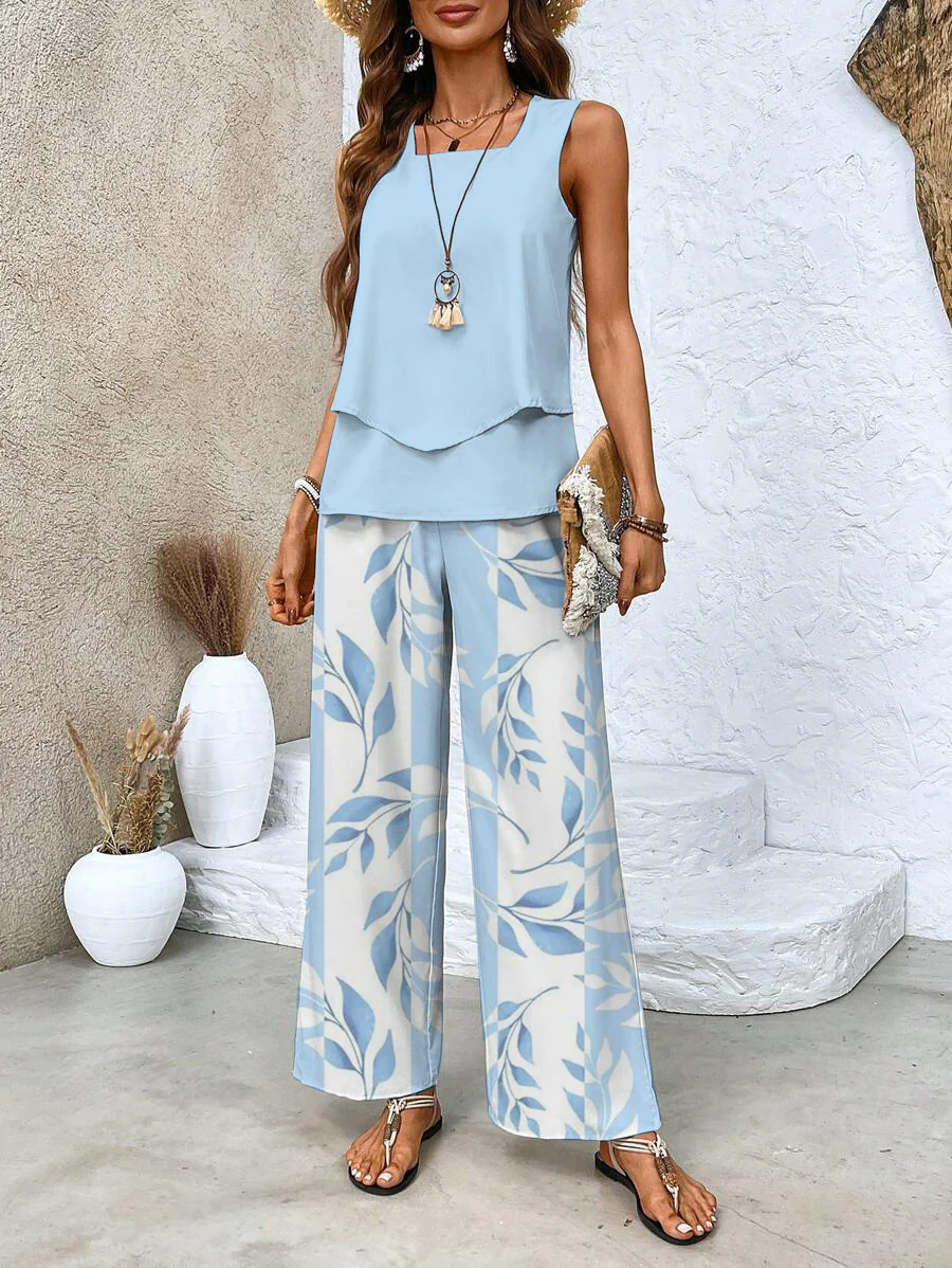 Conjunto de Dos Piezas: Top y Pantalón Almería™