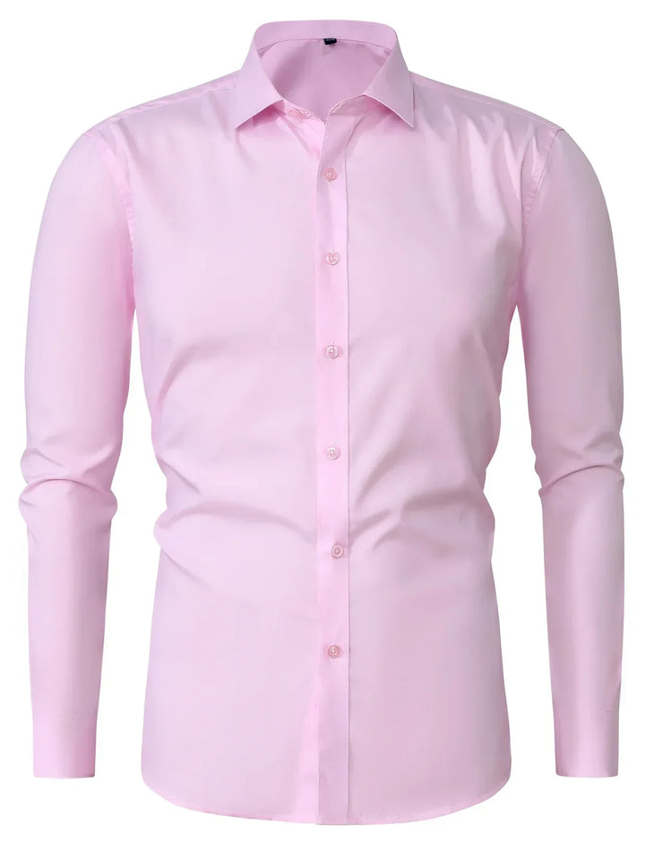 Lenoir™ |  Elegante camisa de manga larga con botones