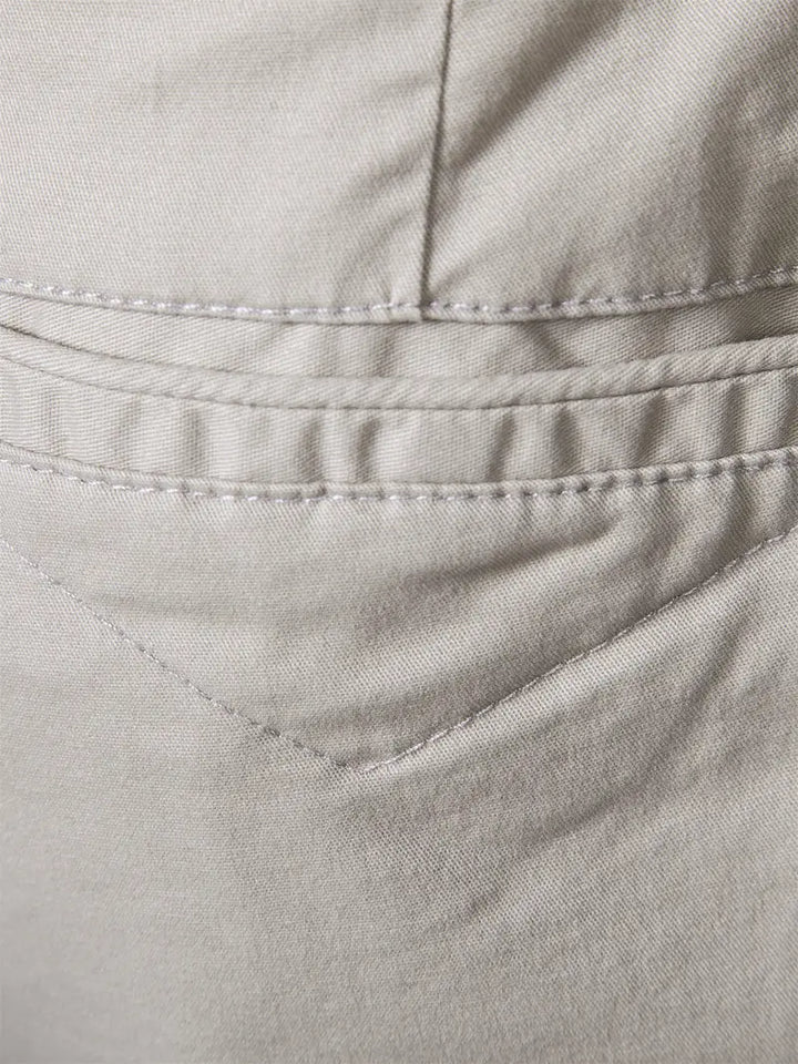 Lenoir™ | Pantalón corto de algodón con bolsillos