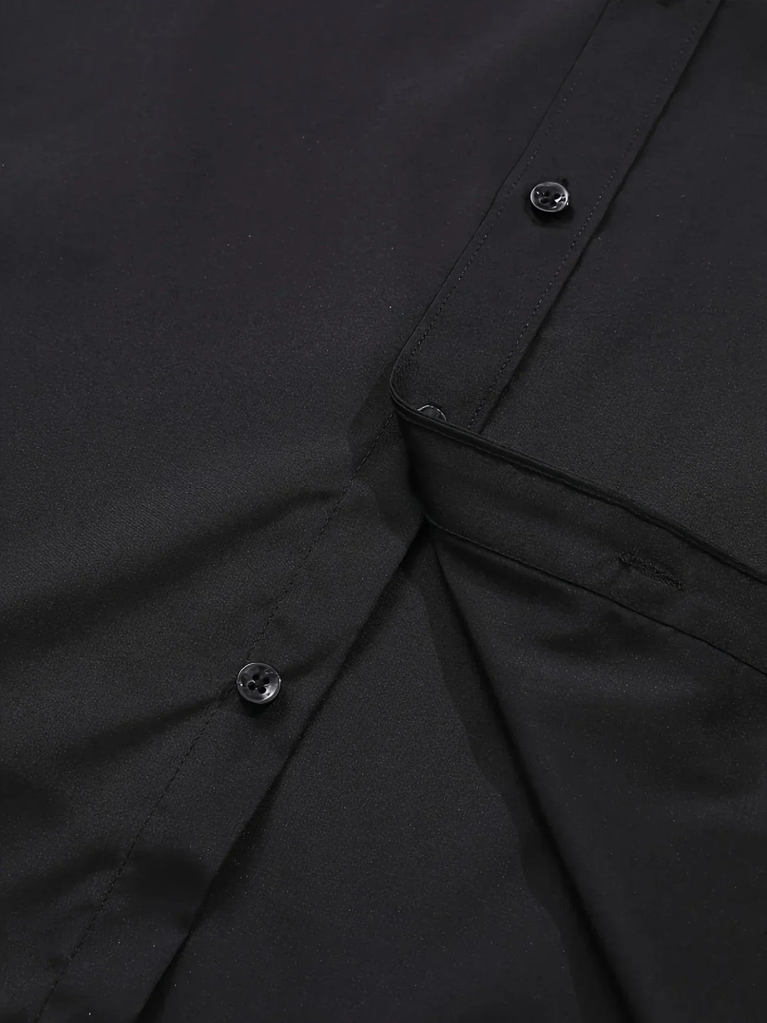 Lenoir™ |  Elegante camisa de manga larga con botones