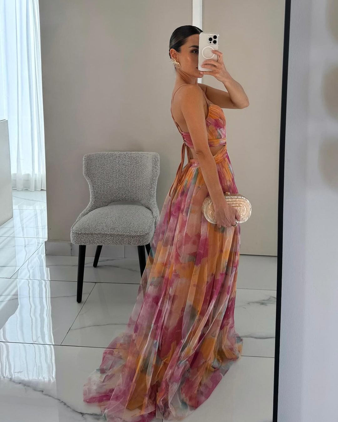Vestido con estampado floral Aluna™