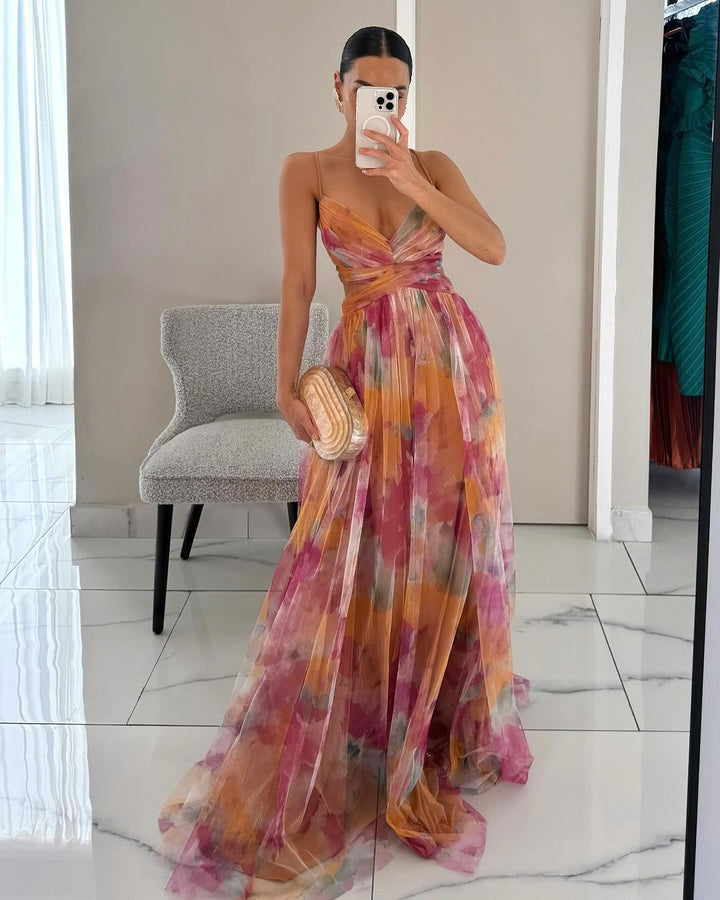 Vestido con estampado floral Aluna™