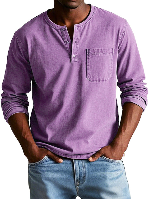 Lenoir™ | Camisa vintage de manga larga
