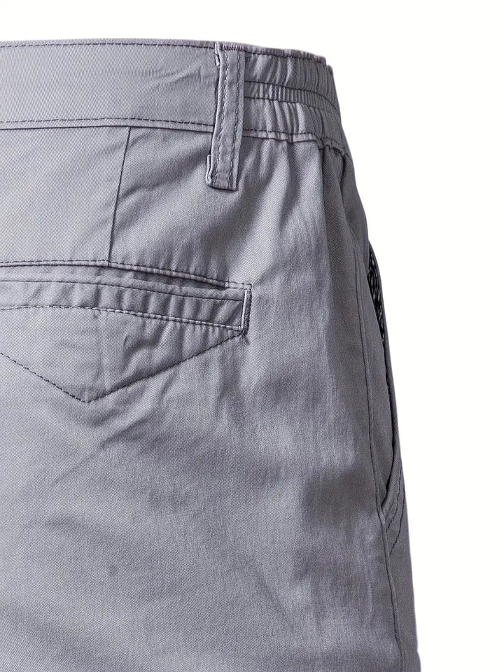 Lenoir™ | Pantalón corto de algodón con bolsillos