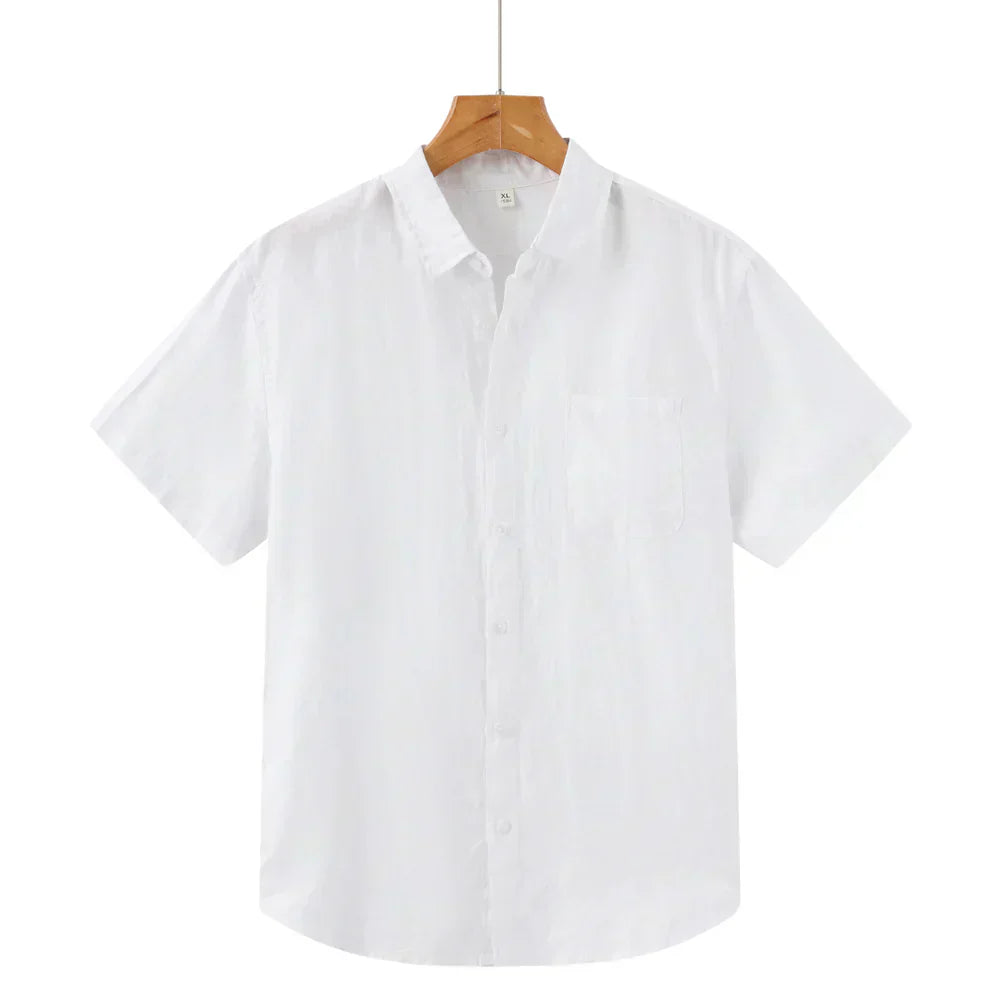 Marrakech | Camisa de lino de manga corta