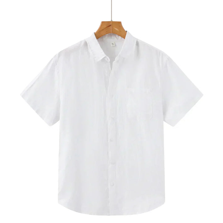 Marrakech | Camisa de lino de manga corta