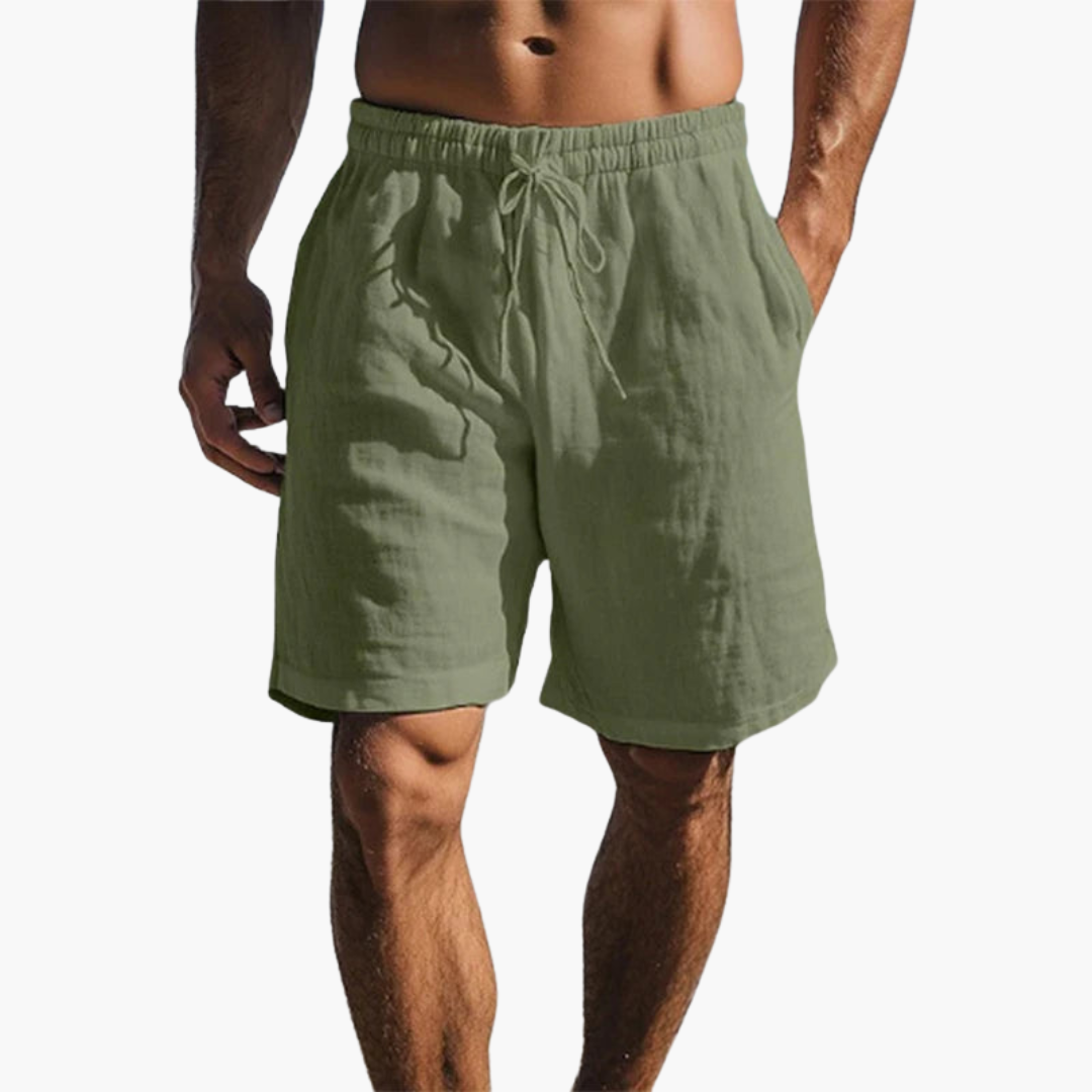 Pantalones cortos con cordón para caballero - cómodos y ligeros