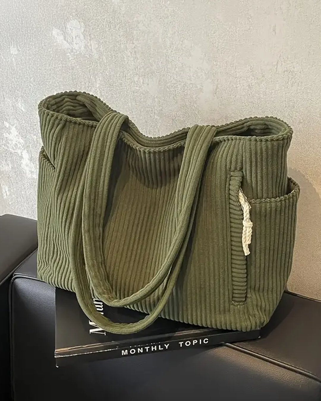 Bolsa acanalada de cordón Tilda™
