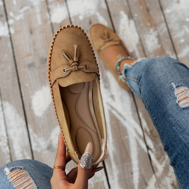 Dulce™ – Mocasines Clásicos de Borlas