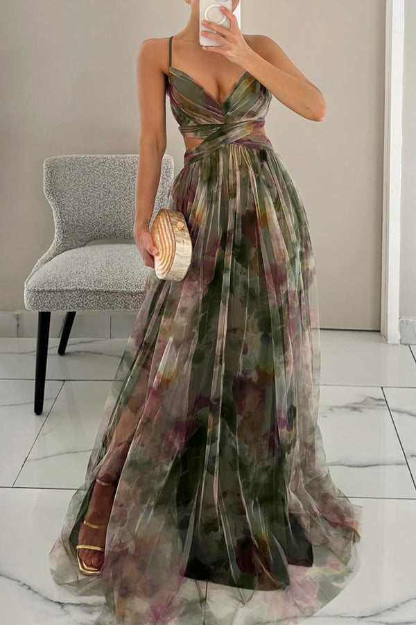 Vestido con estampado floral Aluna™