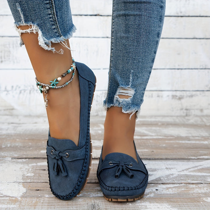Dulce™ – Mocasines Clásicos de Borlas
