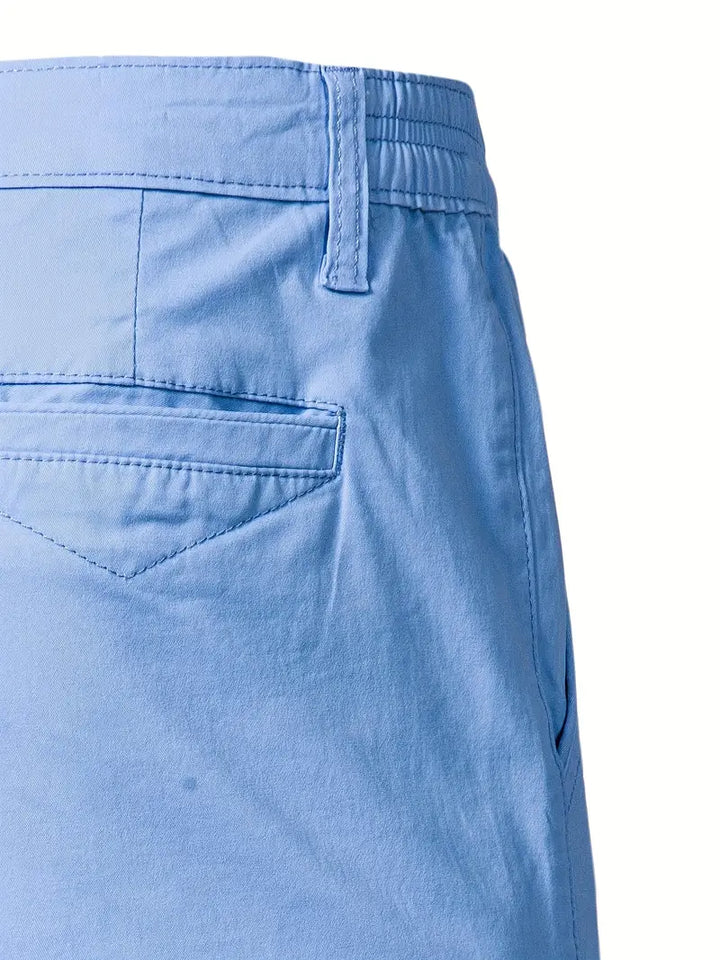 Lenoir™ | Pantalón corto de algodón con bolsillos
