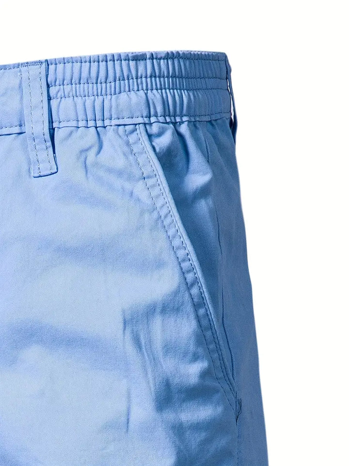 Lenoir™ | Pantalón corto de algodón con bolsillos