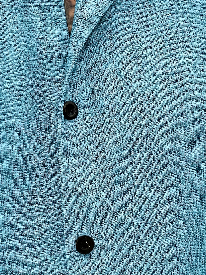 Lenoir™ | Camisa ligera de manga corta en mezcla de lino