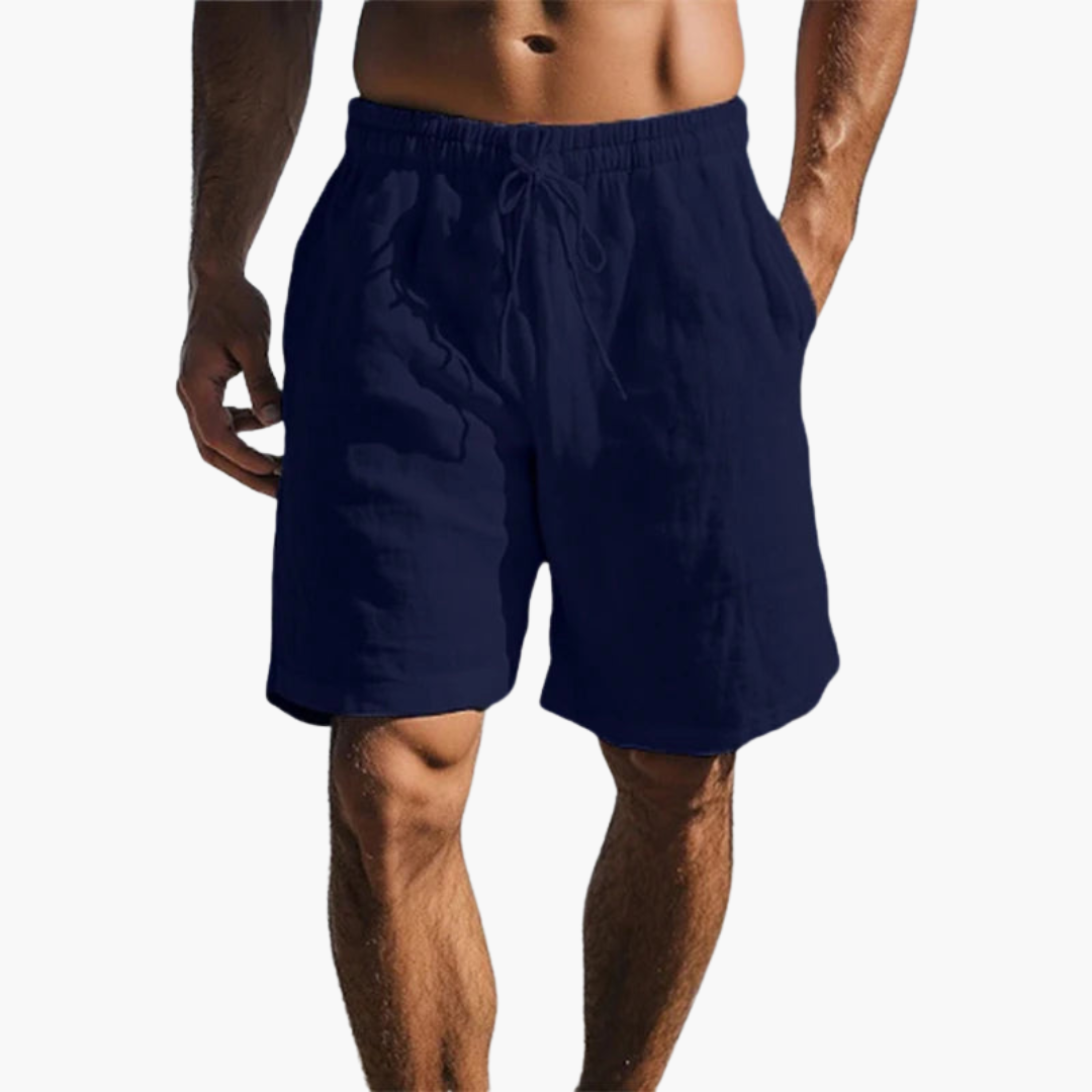 Pantalones cortos con cordón para caballero - cómodos y ligeros