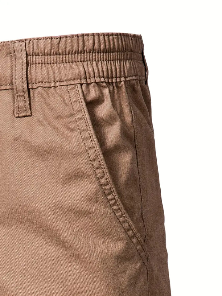 Lenoir™ | Pantalón corto de algodón con bolsillos