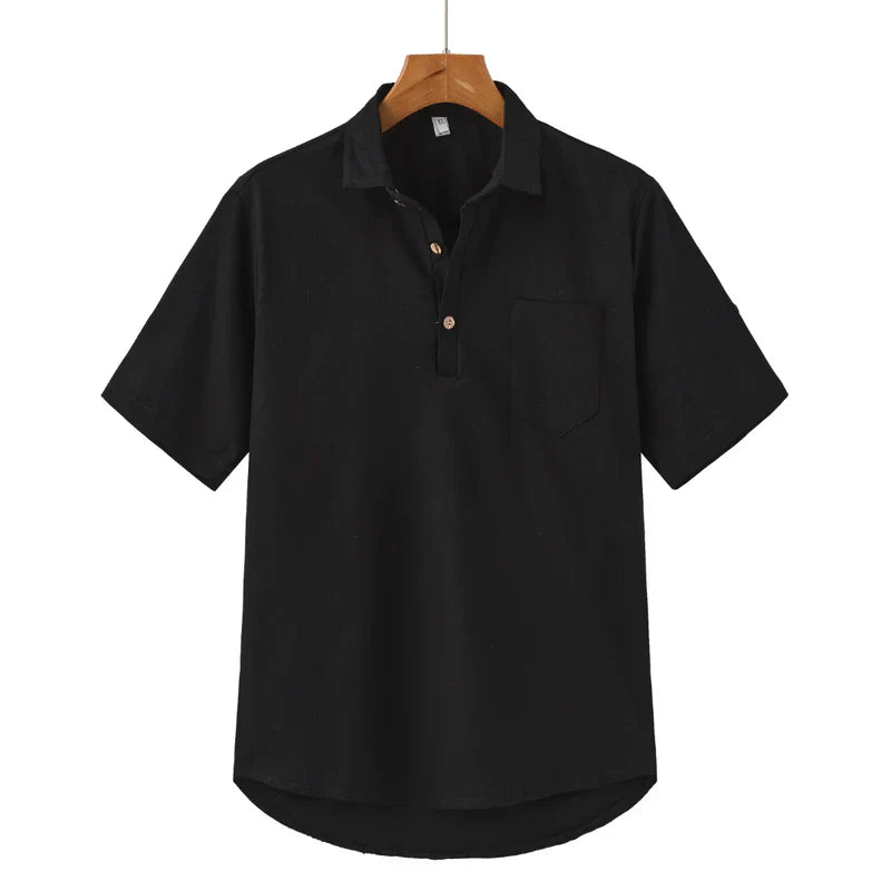 Polo de lino Atlanti™