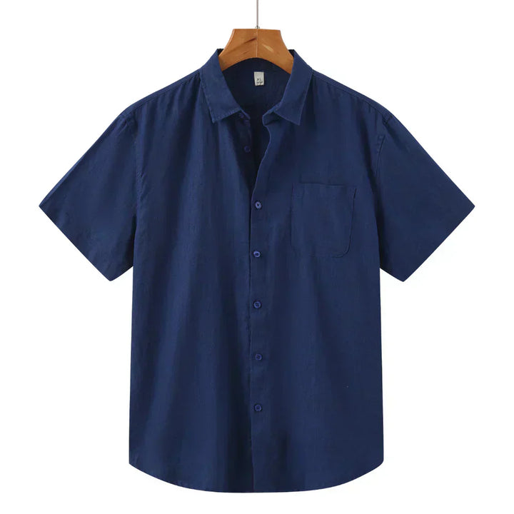 Marrakech | Camisa de lino de manga corta