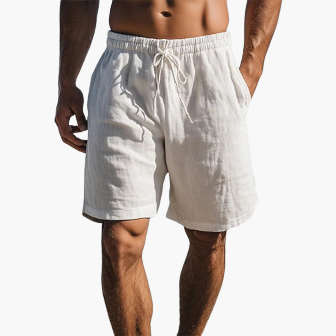 Pantalones cortos con cordón para caballero - cómodos y ligeros