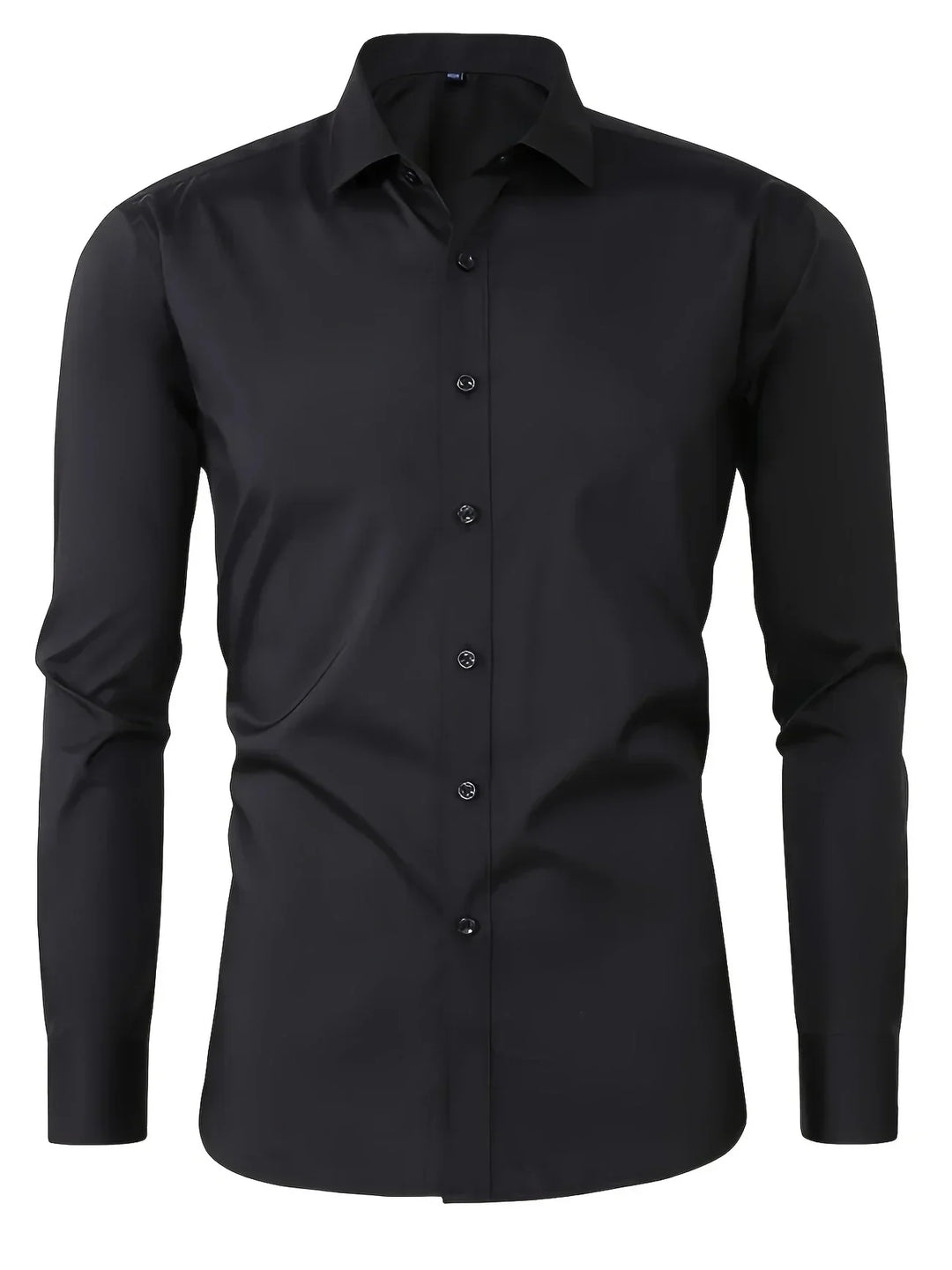 Lenoir™ |  Elegante camisa de manga larga con botones