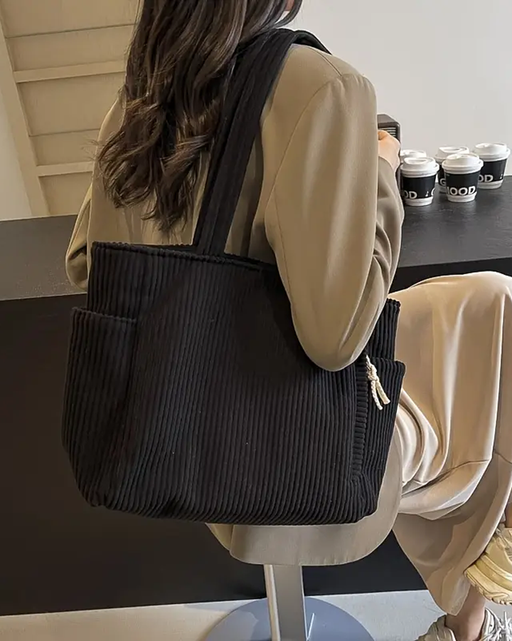 Bolsa acanalada de cordón Tilda™