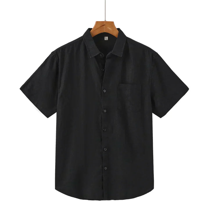 Marrakech | Camisa de lino de manga corta