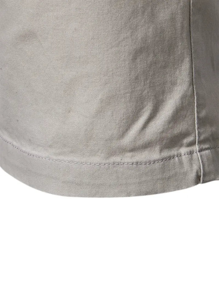 Lenoir™ | Pantalón corto de algodón con bolsillos