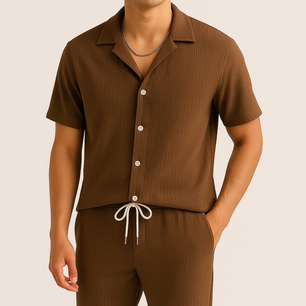 Conjunto Agustín con camisa respirable y pantalón