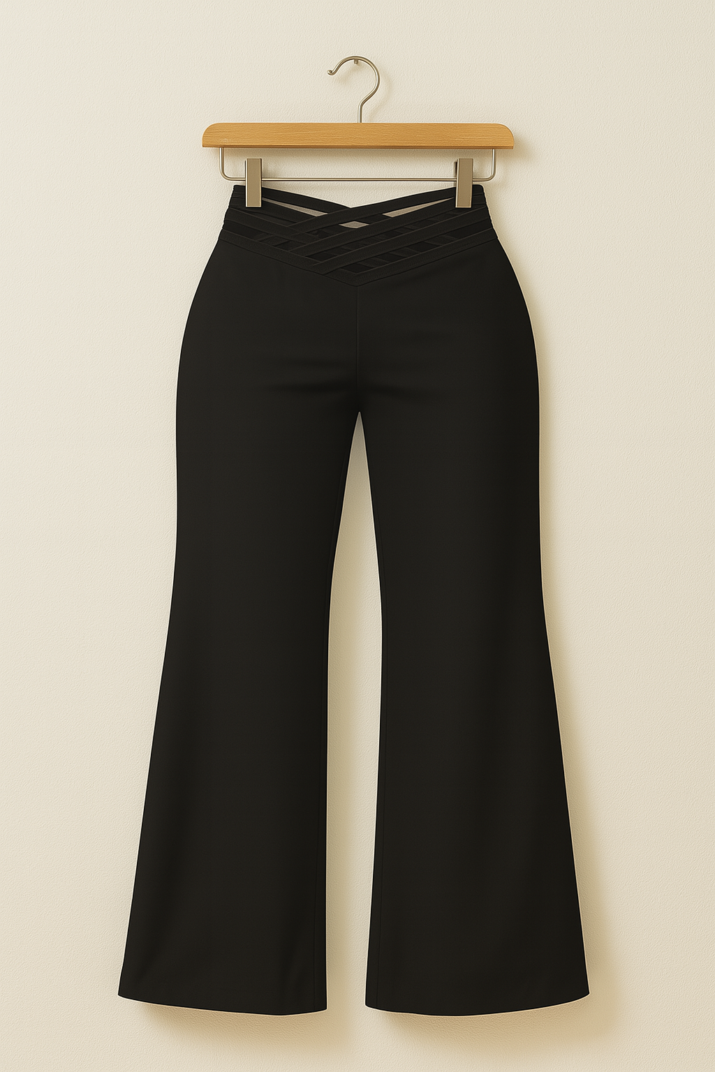 Pantalón acampanado Beatrix con cintura alta