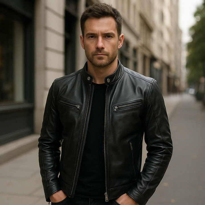 Chaqueta de cuero informal Alonso™