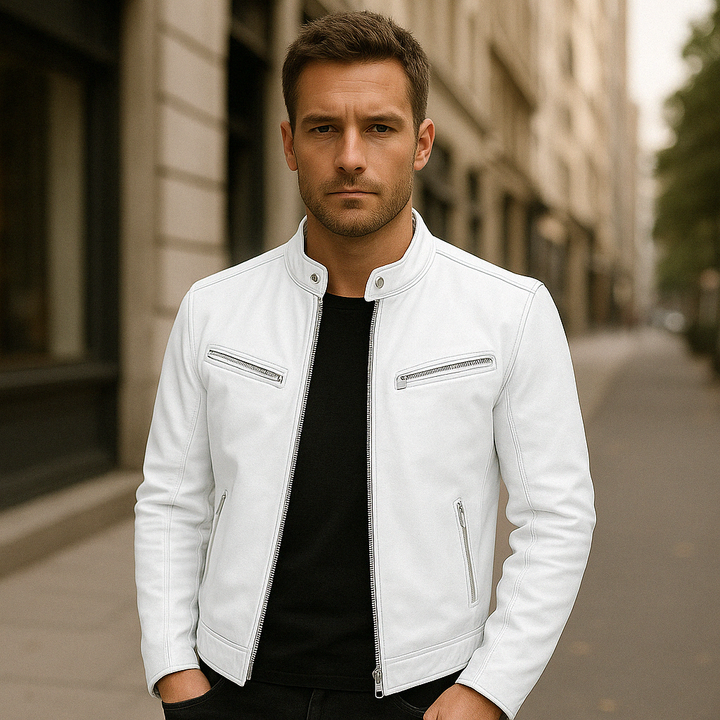 Chaqueta de cuero informal Alonso™