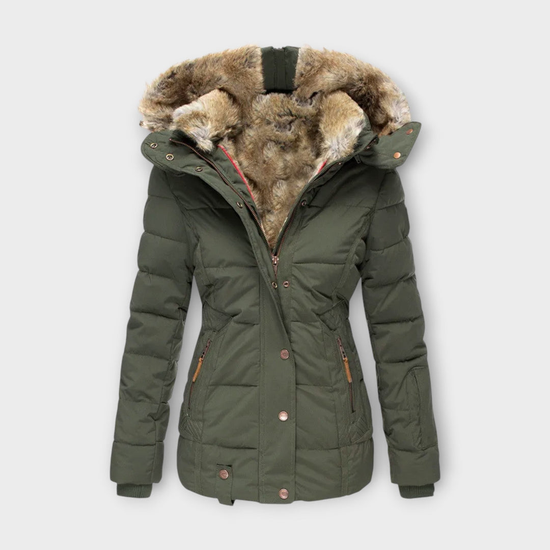 Emine - Chaqueta de forro de felpa cálido