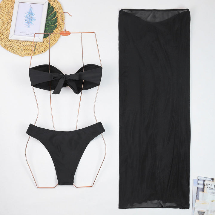 Traje de Baño de 3 Piezas para Vacaciones en la Playa Albacete™