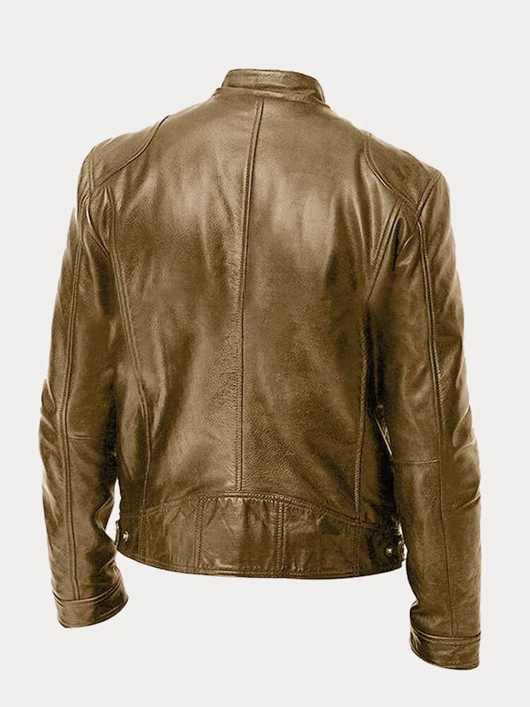 Chaqueta de cuero Victor™