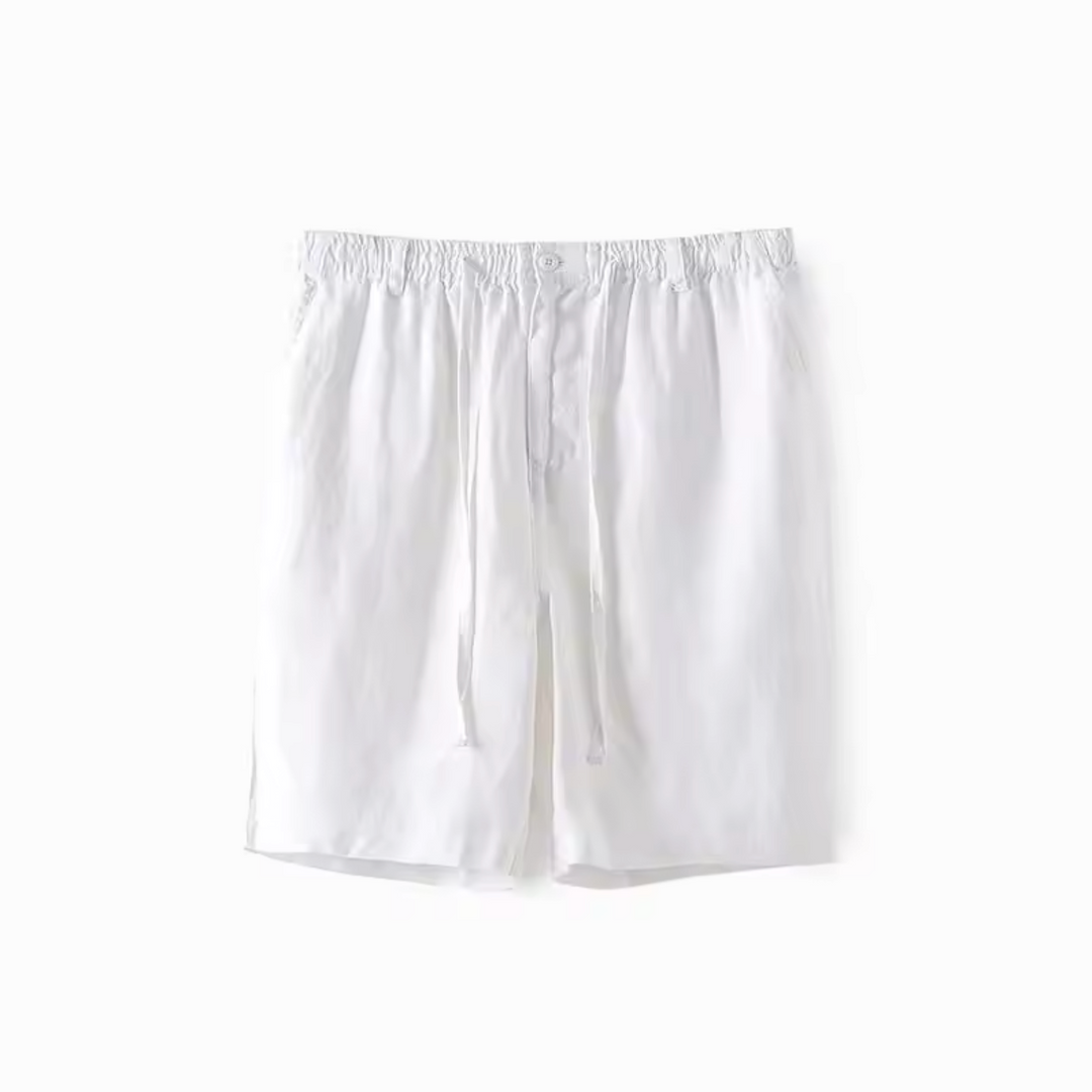 Pantalones cortos de lino