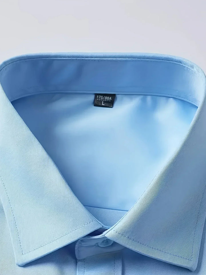 Lenoir™ |  Elegante camisa de manga larga con botones