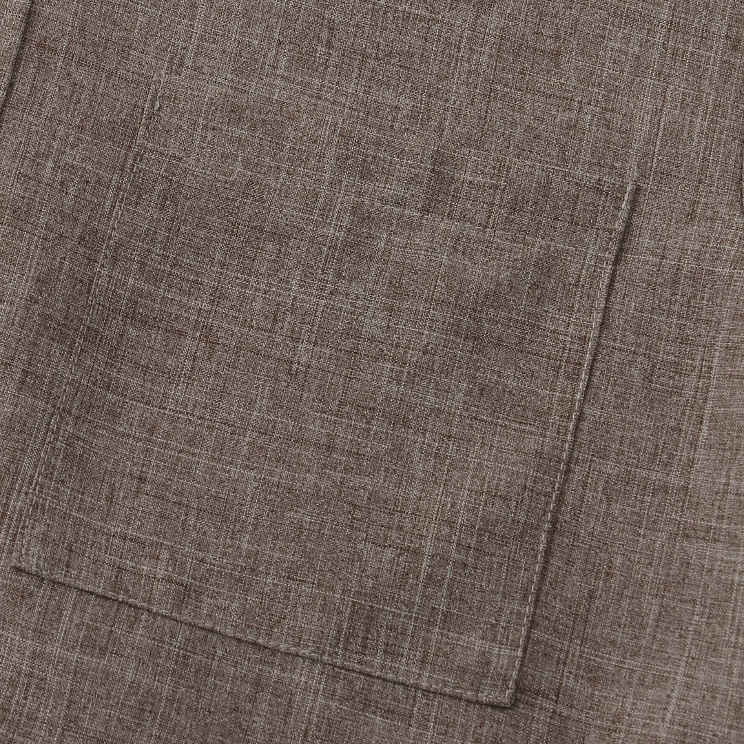 Camisa de algodón lisa con botones Zagreb™